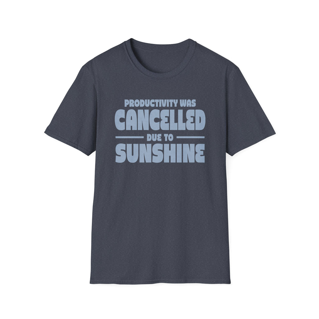 Productivity was Cancelled due to Sunshine Tee