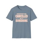 Productivity was Cancelled due to Sunshine Tee