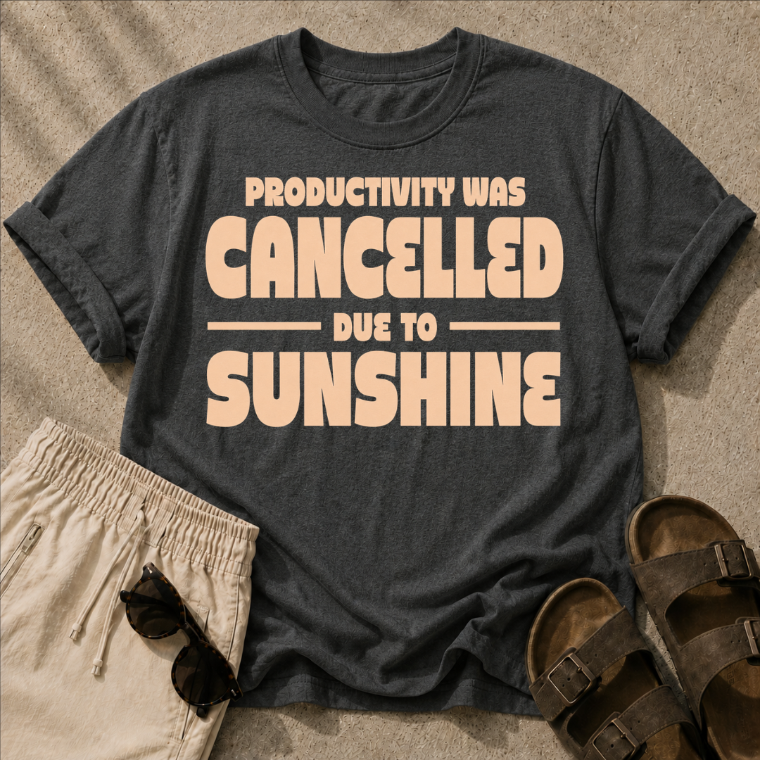 Productivity was Cancelled due to Sunshine Tee