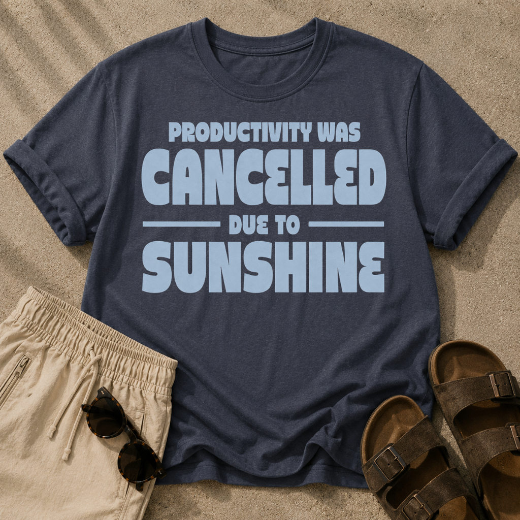 Productivity was Cancelled due to Sunshine Tee