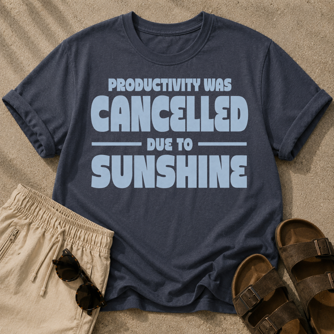 Productivity was Cancelled due to Sunshine Tee