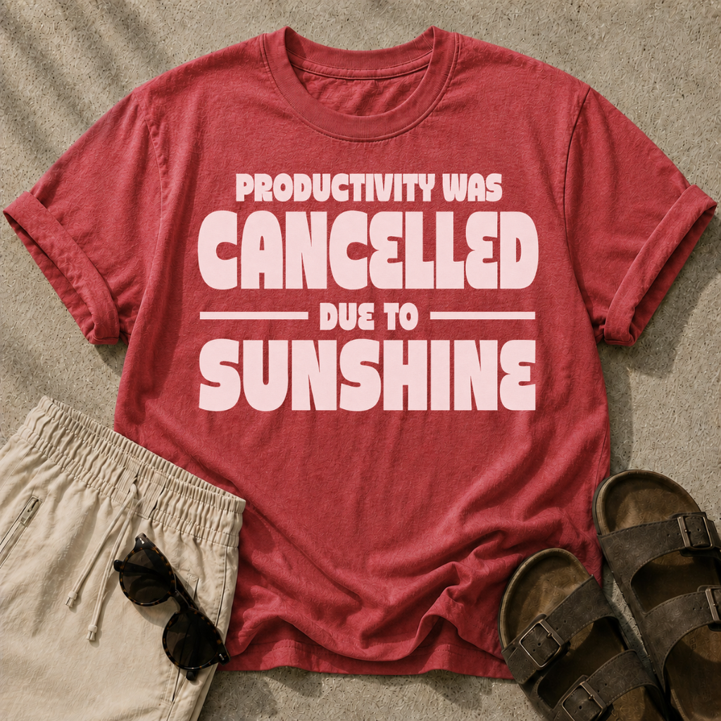 Productivity was Cancelled due to Sunshine Tee
