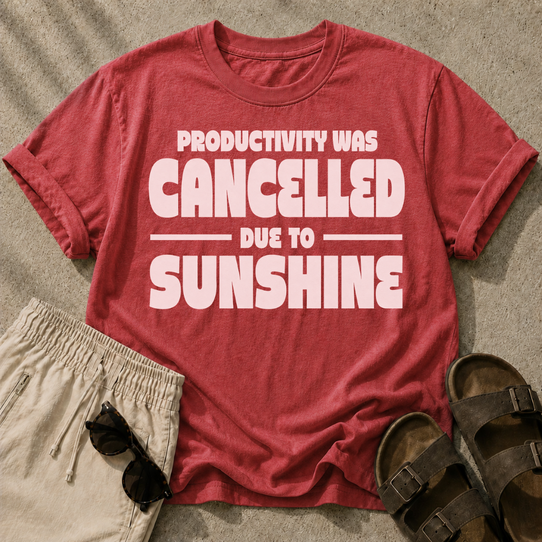 Productivity was Cancelled due to Sunshine Tee
