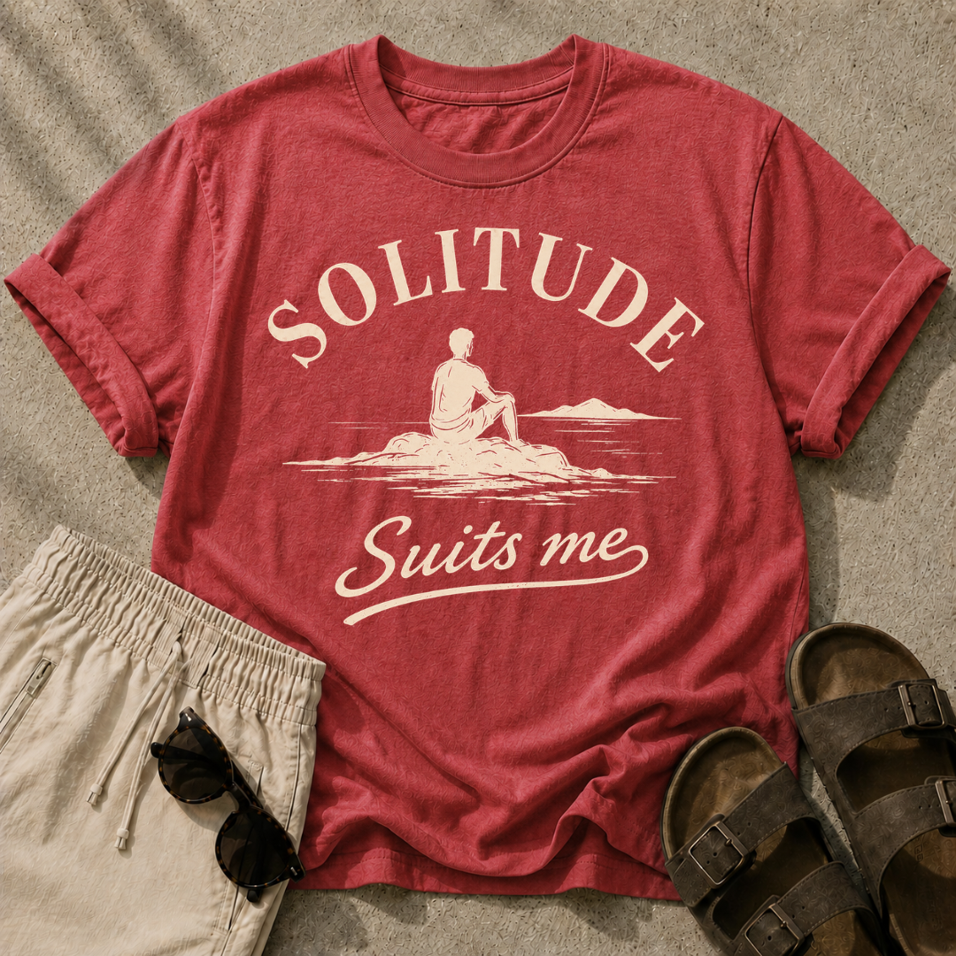 Solitude Suits Me Tee