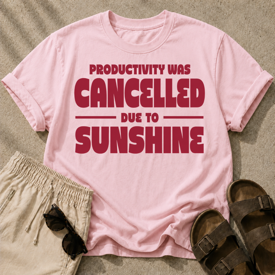 Productivity was Cancelled due to Sunshine Tee