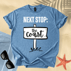 Next stop: the coast T-shirt