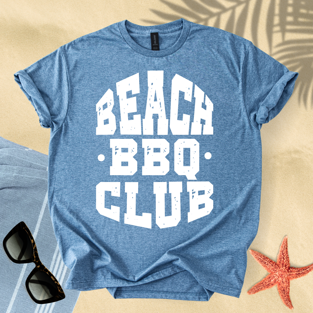 Beach BBQ club T-shirt