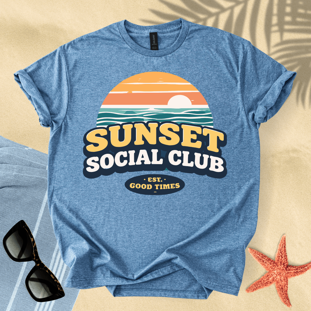 Sunset social club T-Shirt
