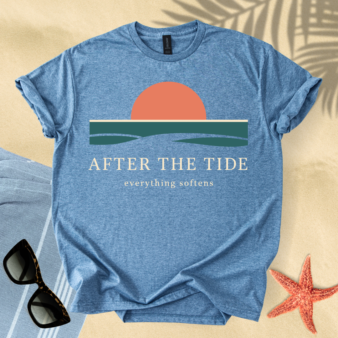 After the tide, everything softens T-Shirt