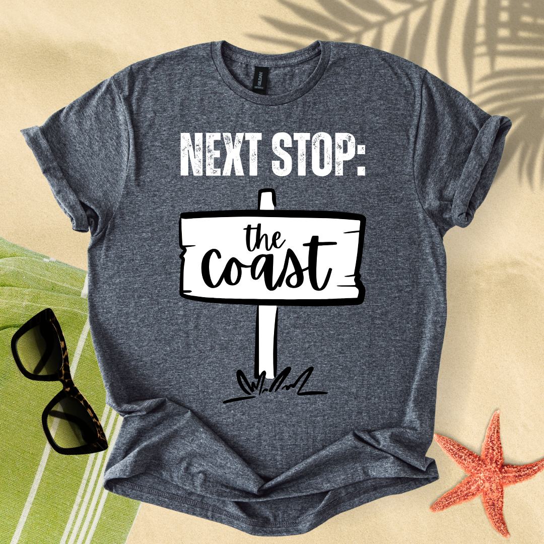 Next stop: the coast T-shirt