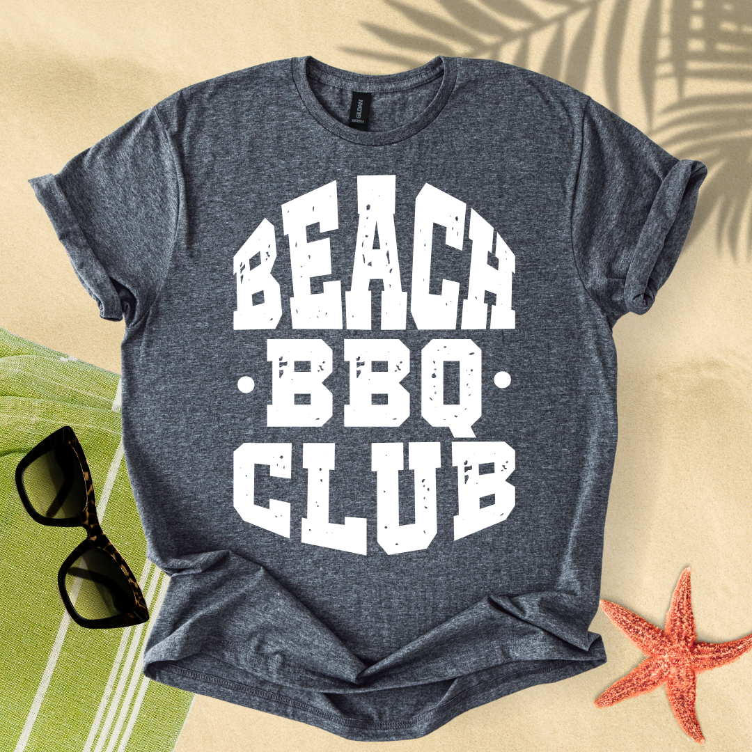 Beach BBQ club T-shirt