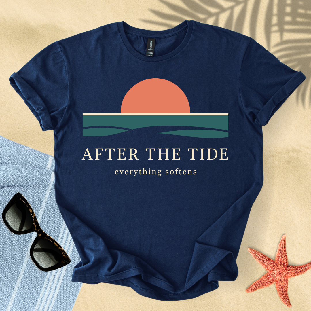 After the tide, everything softens T-Shirt