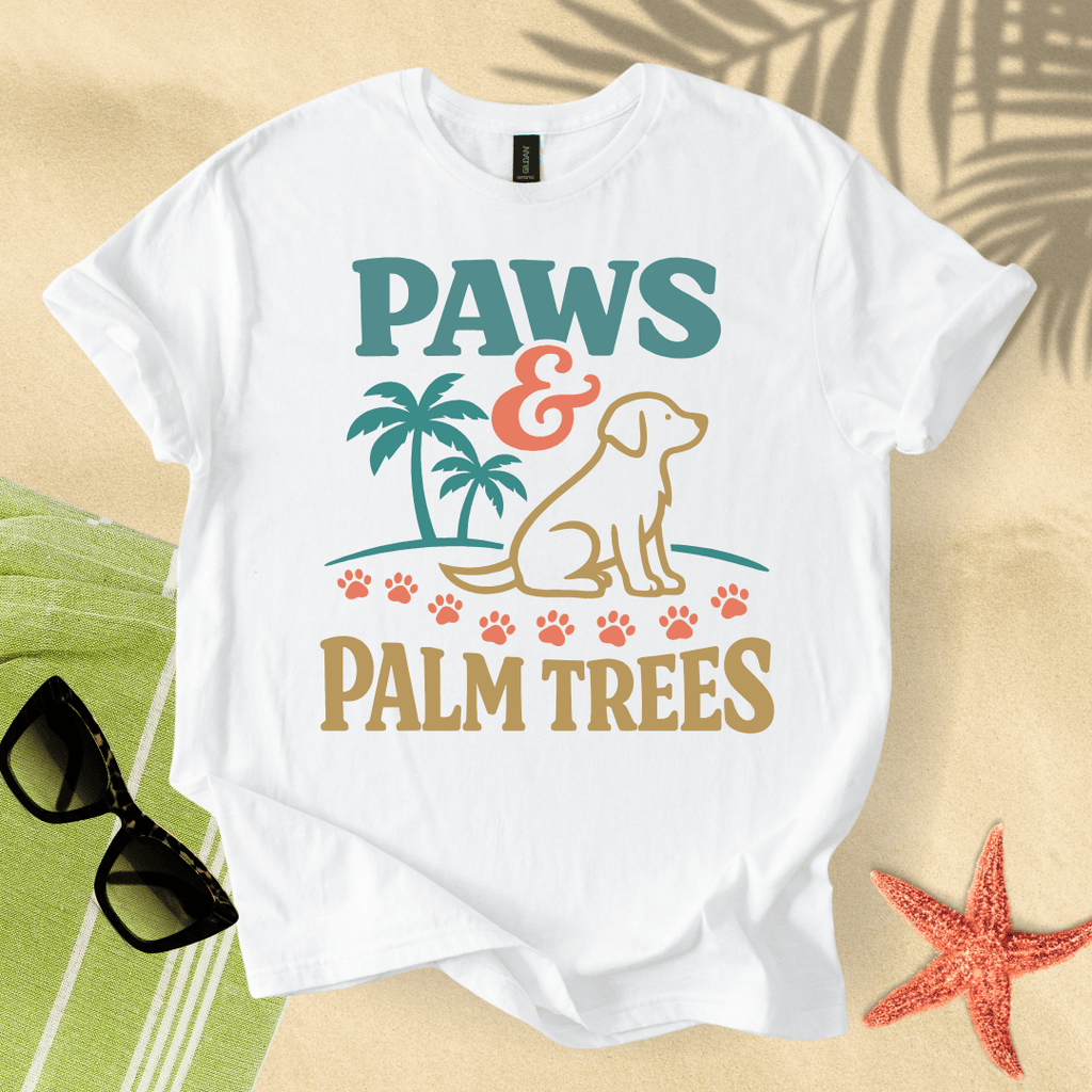 Paws and palm trees T-Shirt