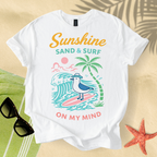 Sunshine, sand & surf T-Shirt