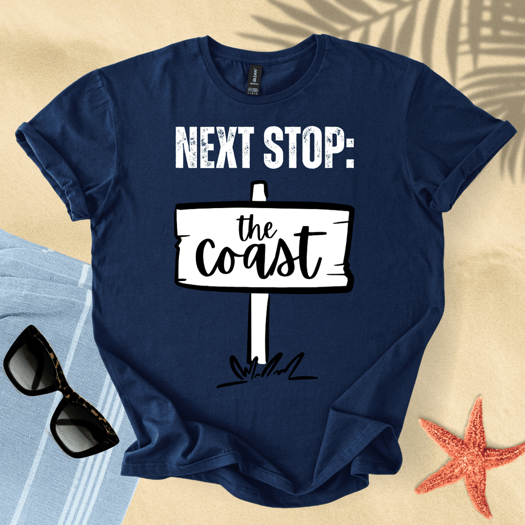 Next stop: the coast T-shirt