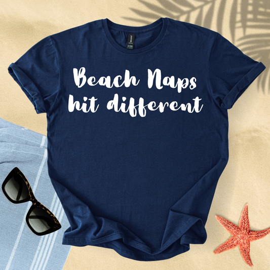 Beach naps hit different T-shirt