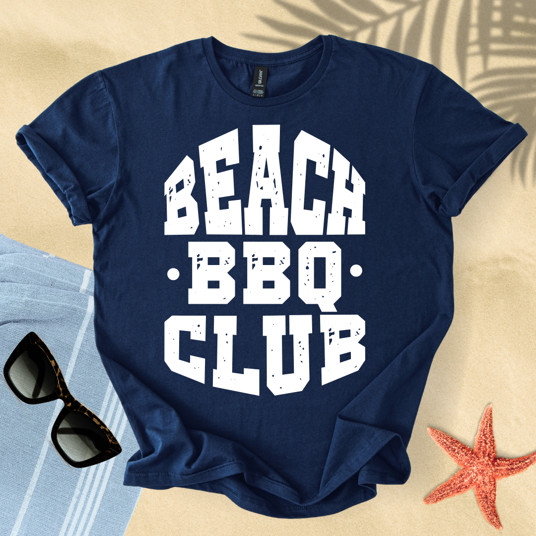 Beach BBQ club T-shirt