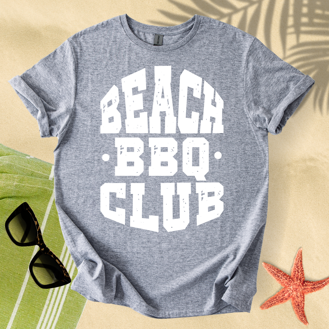 Beach BBQ club T-shirt