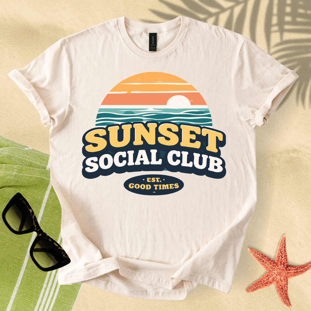 Sunset social club T-Shirt