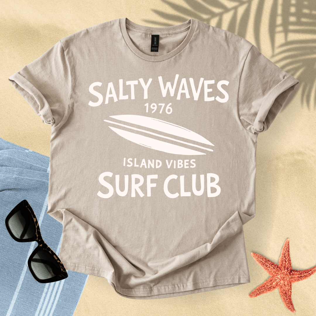 Salty waves surf club T-Shirt