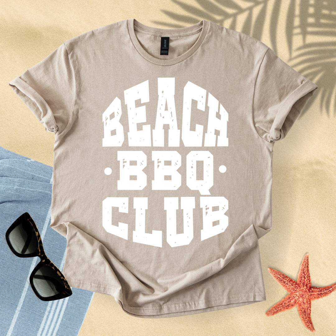 Beach BBQ club T-shirt
