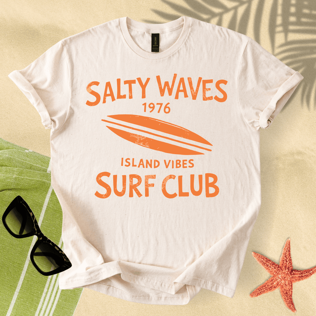 Salty waves surf club T-Shirt