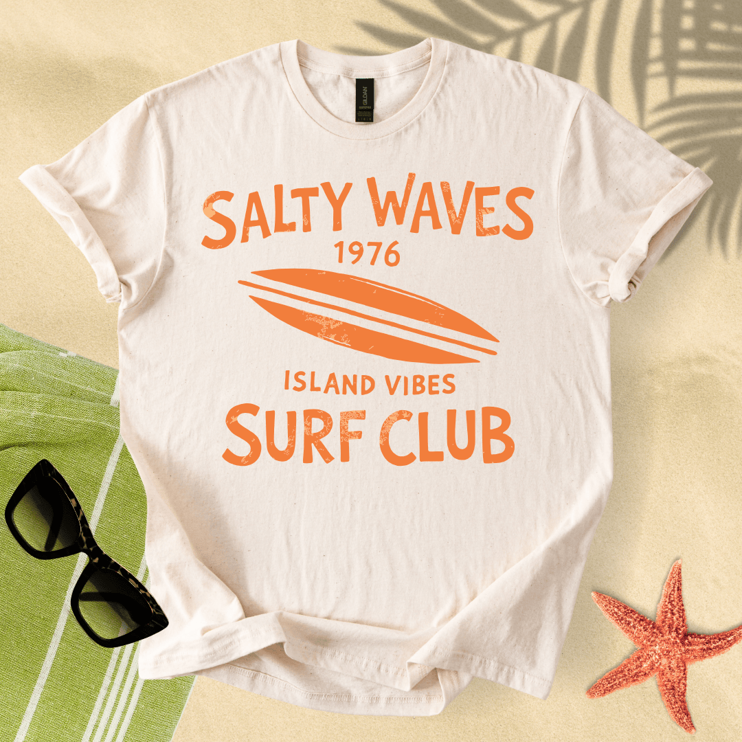Salty waves surf club T-Shirt