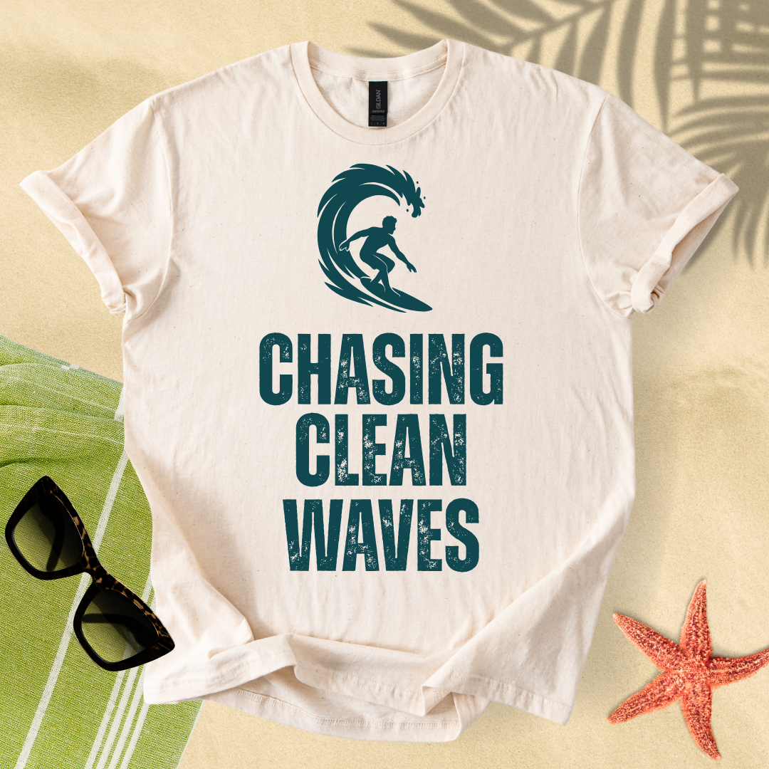 Chasing clean waves T-Shirt