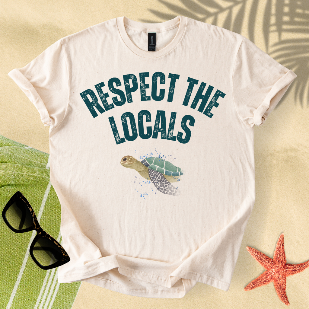 Respect the locals T-shirt