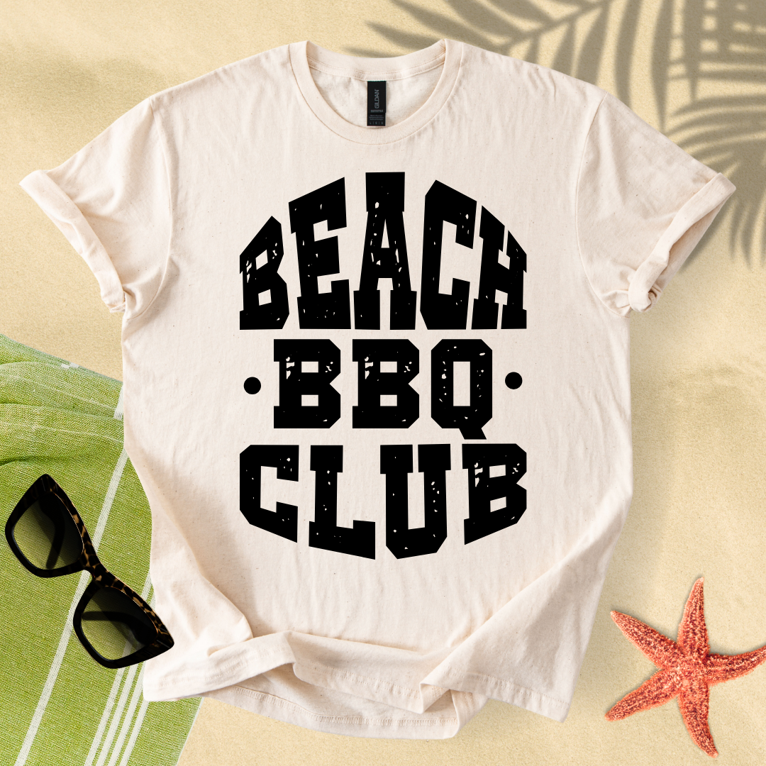 Beach BBQ club T-shirt
