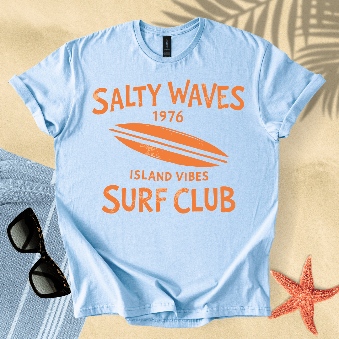 Salty waves surf club T-Shirt
