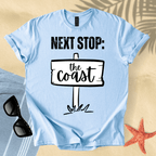Next stop: the coast T-shirt