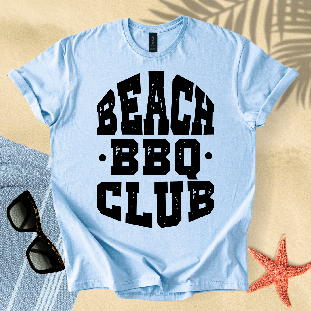 Beach BBQ club T-shirt