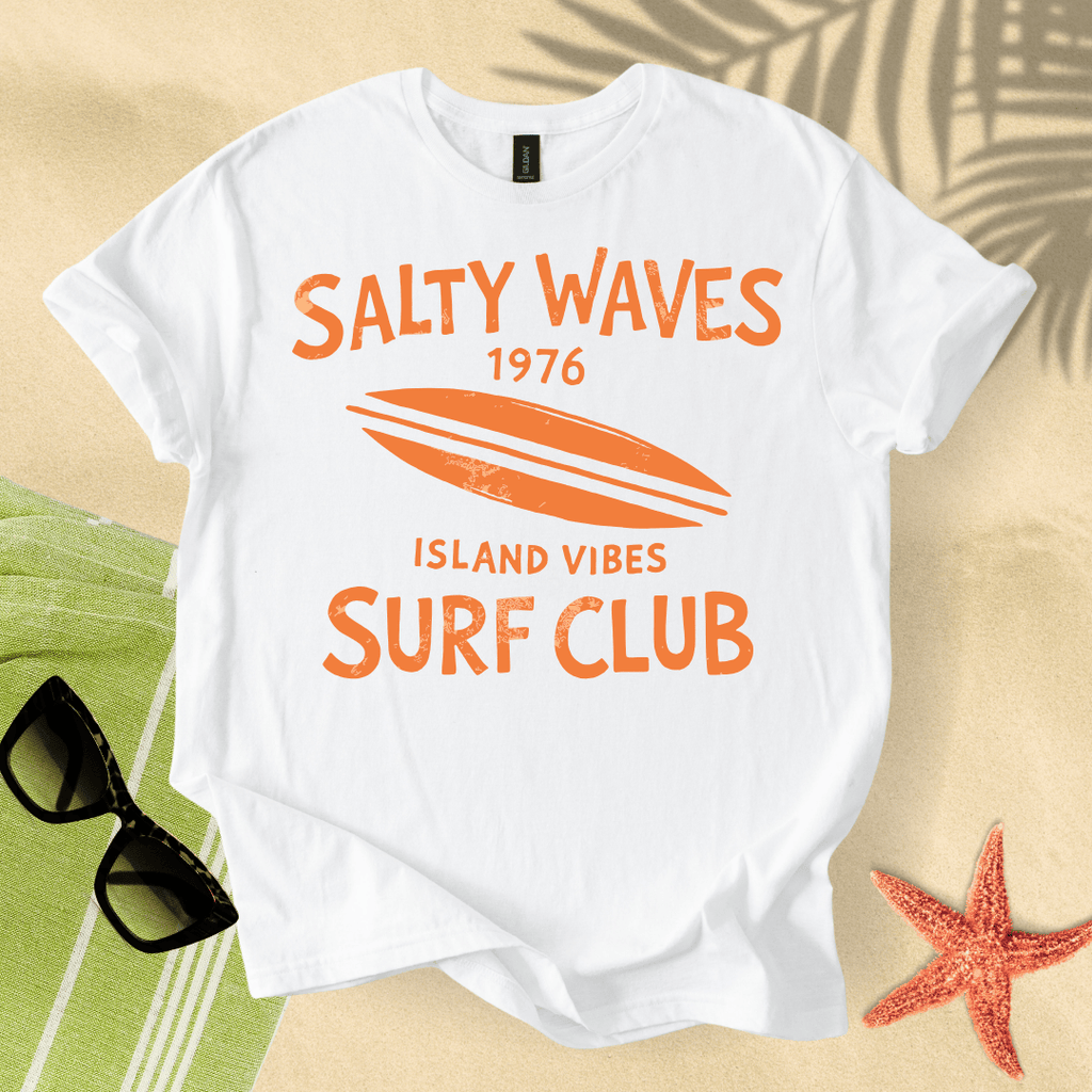 Salty waves surf club T-Shirt