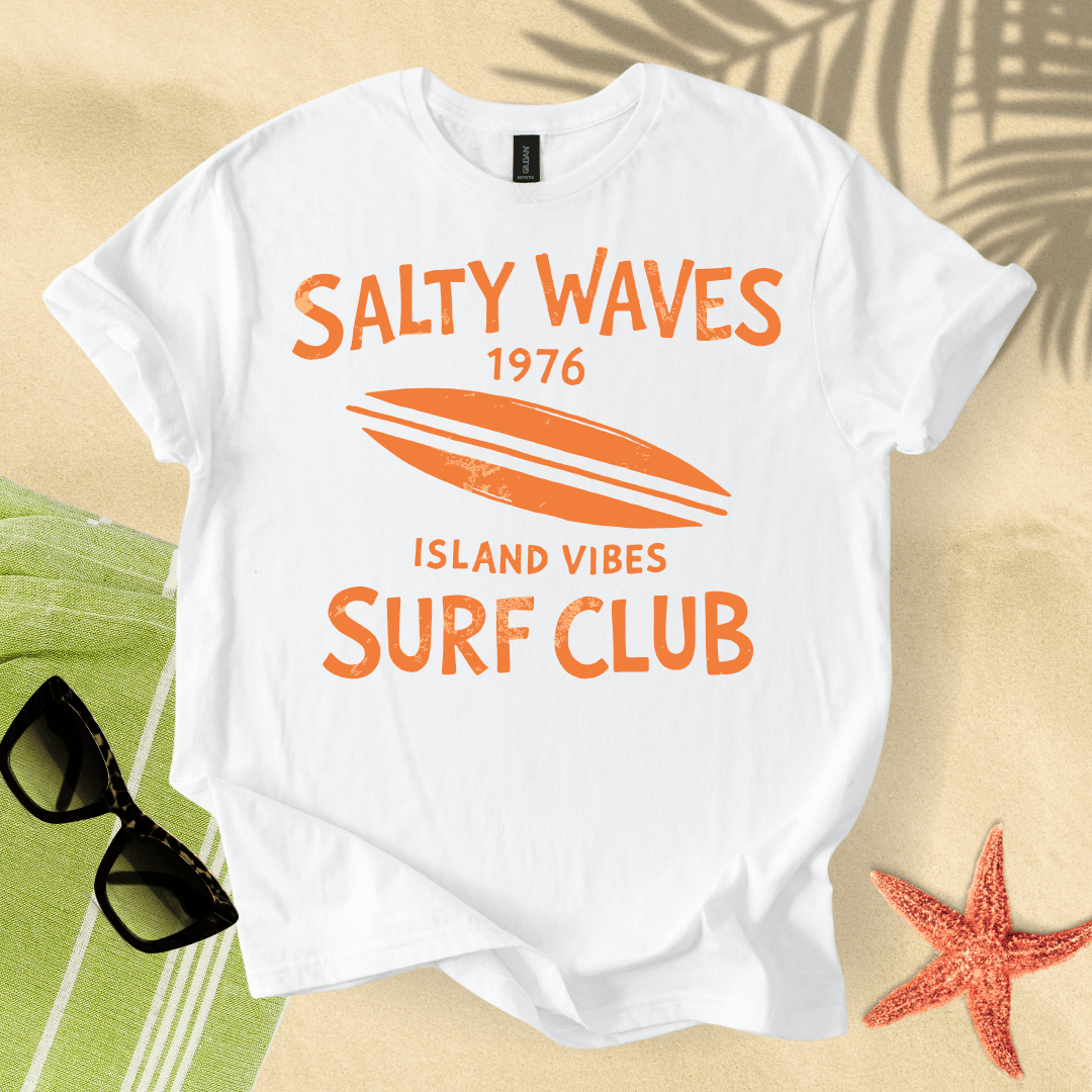 Salty waves surf club T-Shirt