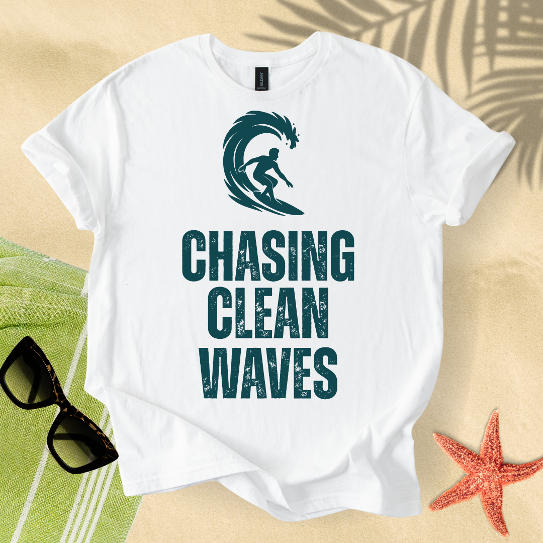 Chasing clean waves T-Shirt