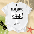 Next stop: the coast T-shirt