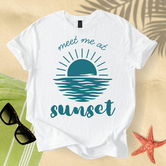 Meet me at sunset T-shirt