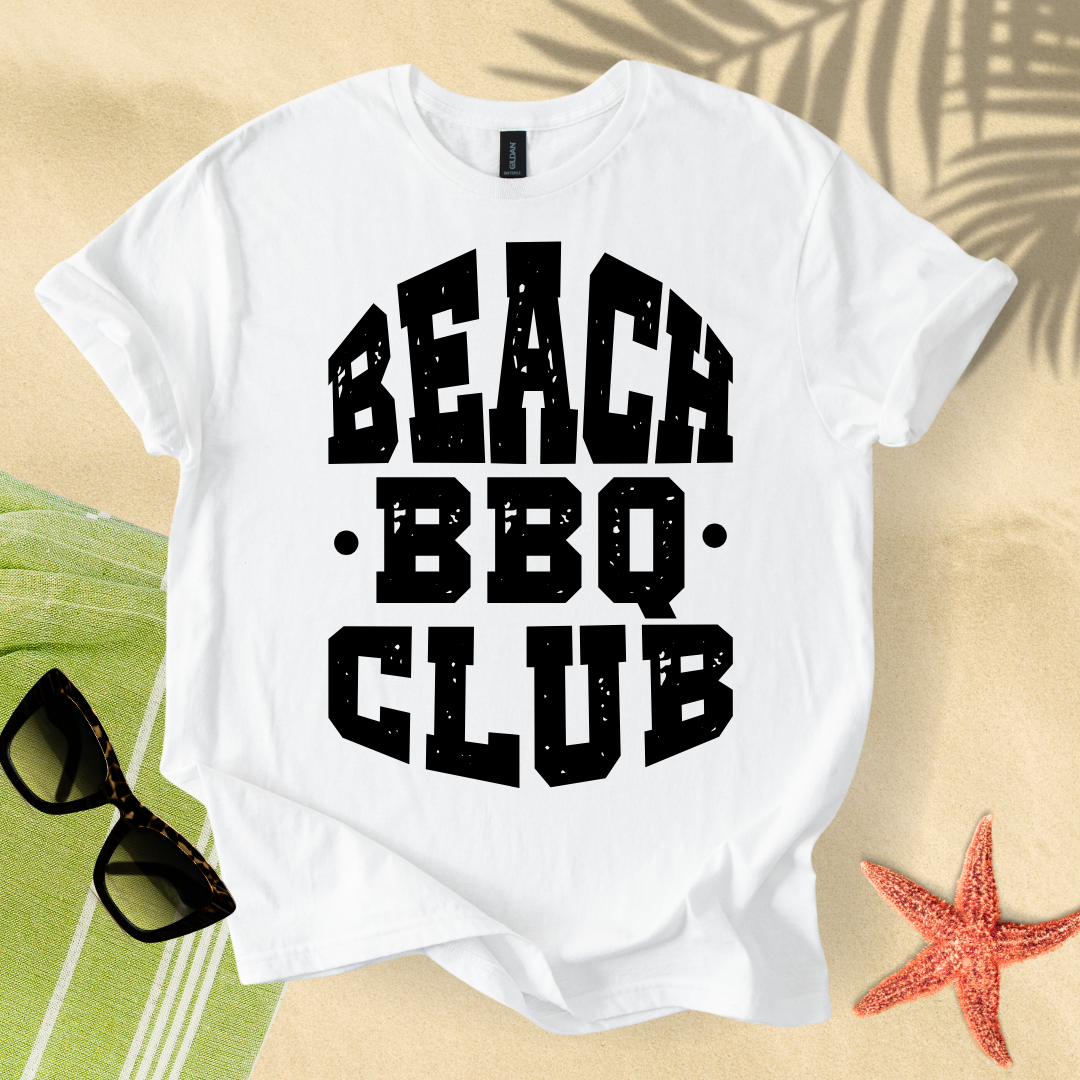 Beach BBQ club T-shirt